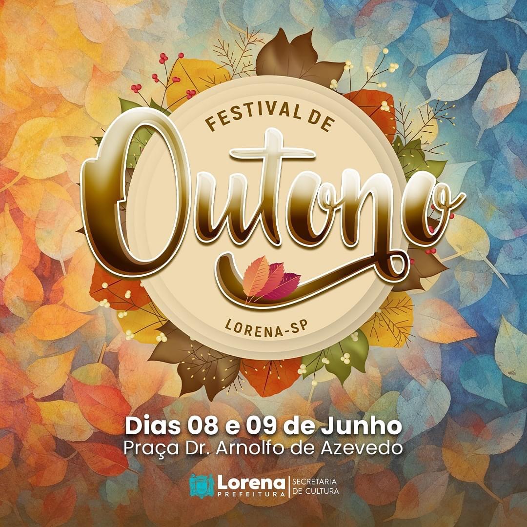 Festival de Outono acontece neste final de semana (08/09) em Lorena