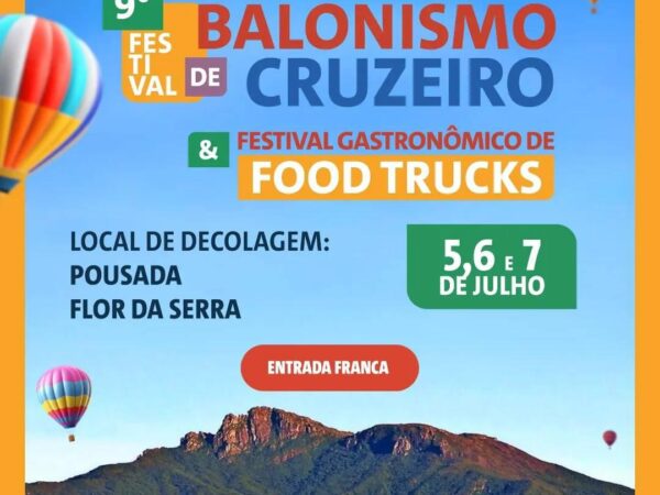 9º Festival de Balonismo acontece neste final de semana em Cruzeiro