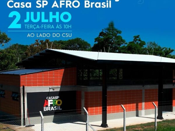 Casa SP Afro Brasil de Lorena será inaugurada na próxima terça-feira (02)