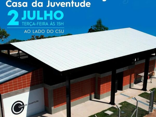 Casa da Juventude será entregue na próxima terça-feira (02) em Lorena