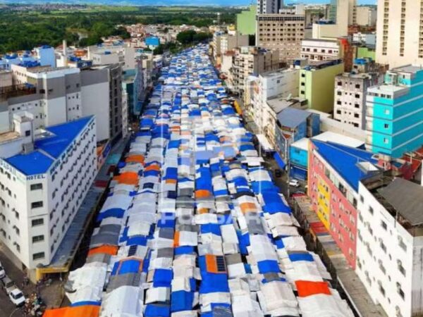 Justiça ordena desobstrução da feira livre de Aparecida