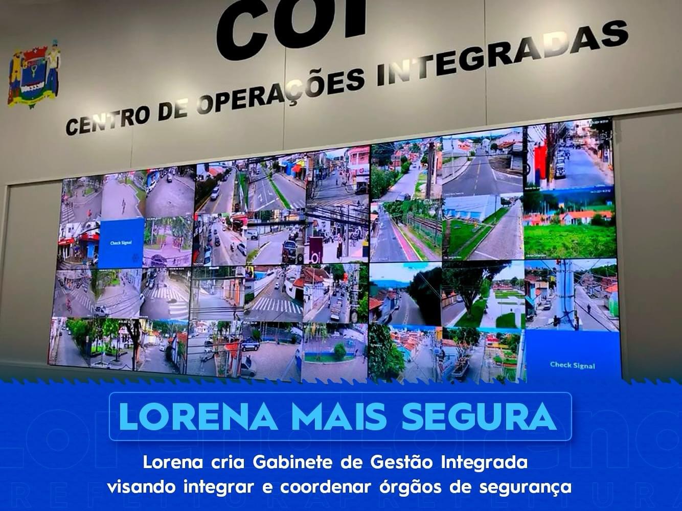 Lorena cria Gabinete de Gestão Integrada para coordenar órgãos de segurança