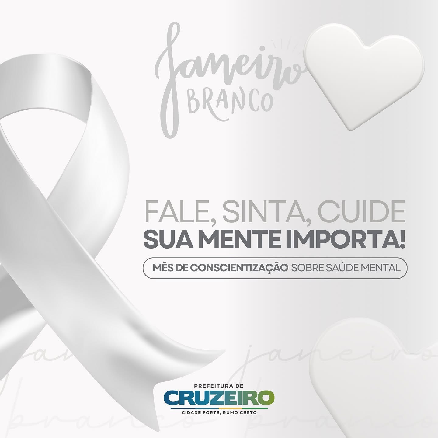 Cruzeiro realiza ações na campanha do Janeiro Branco