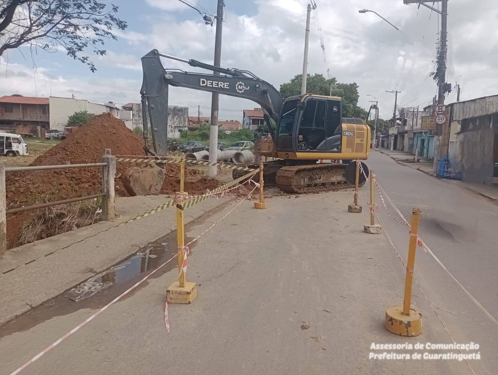 Guará inicia reparos na ponte da Vila Brasil