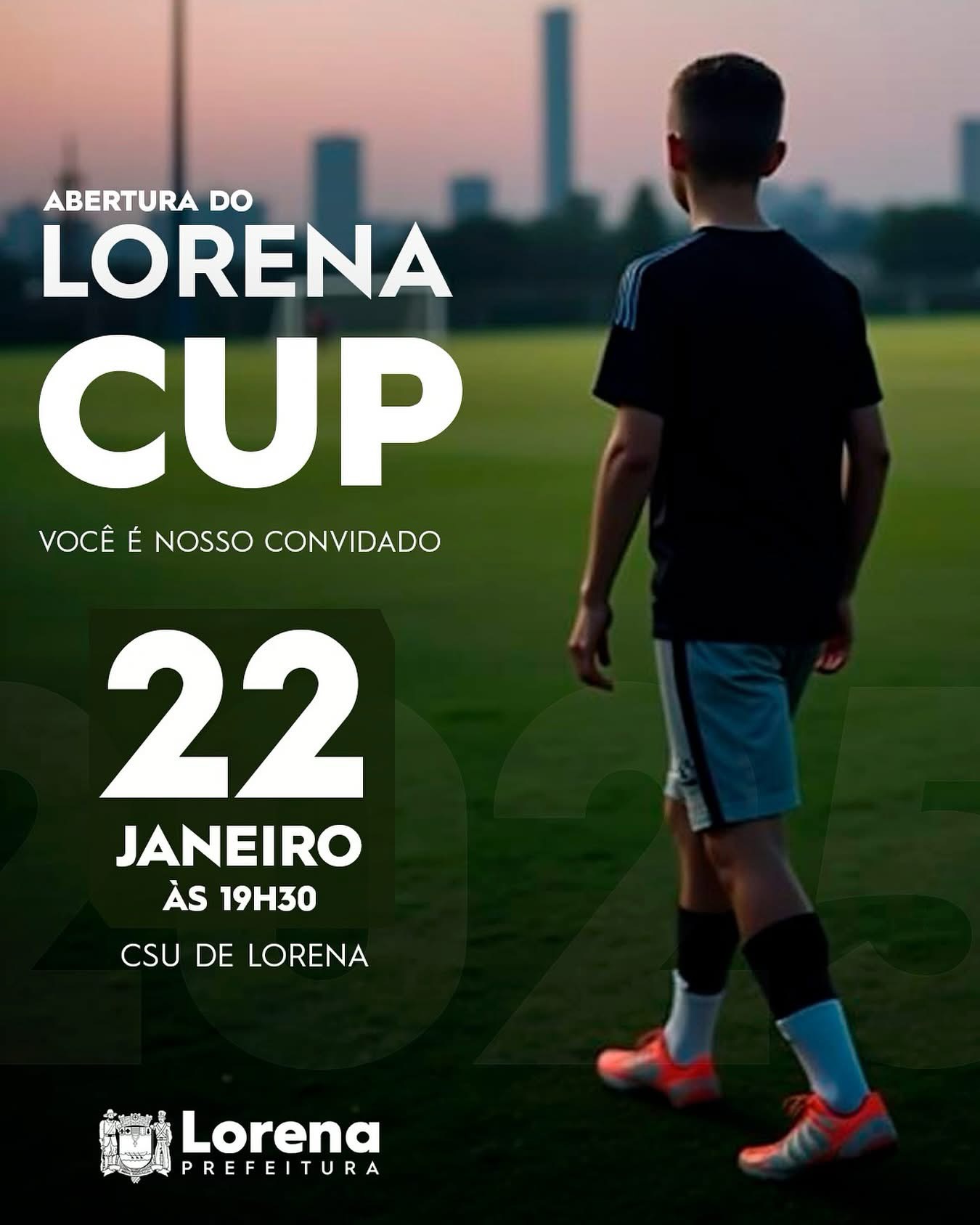 Abertura do Lorena Cup acontece hoje (22) no CSU