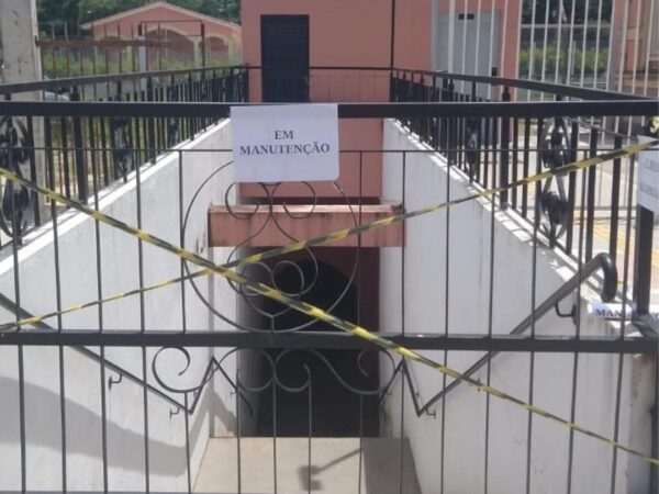 Guará interdita túnel Nicolau Bazzarelli preventivamente