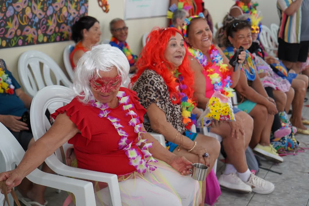 Centro de Convivência da Melhor Idade celebra o Carnaval em Lorena