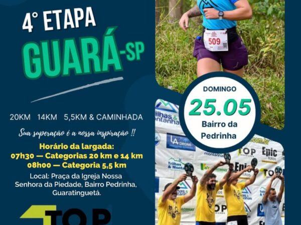 Guará recebe evento esportivo na Serra da Mantiqueira