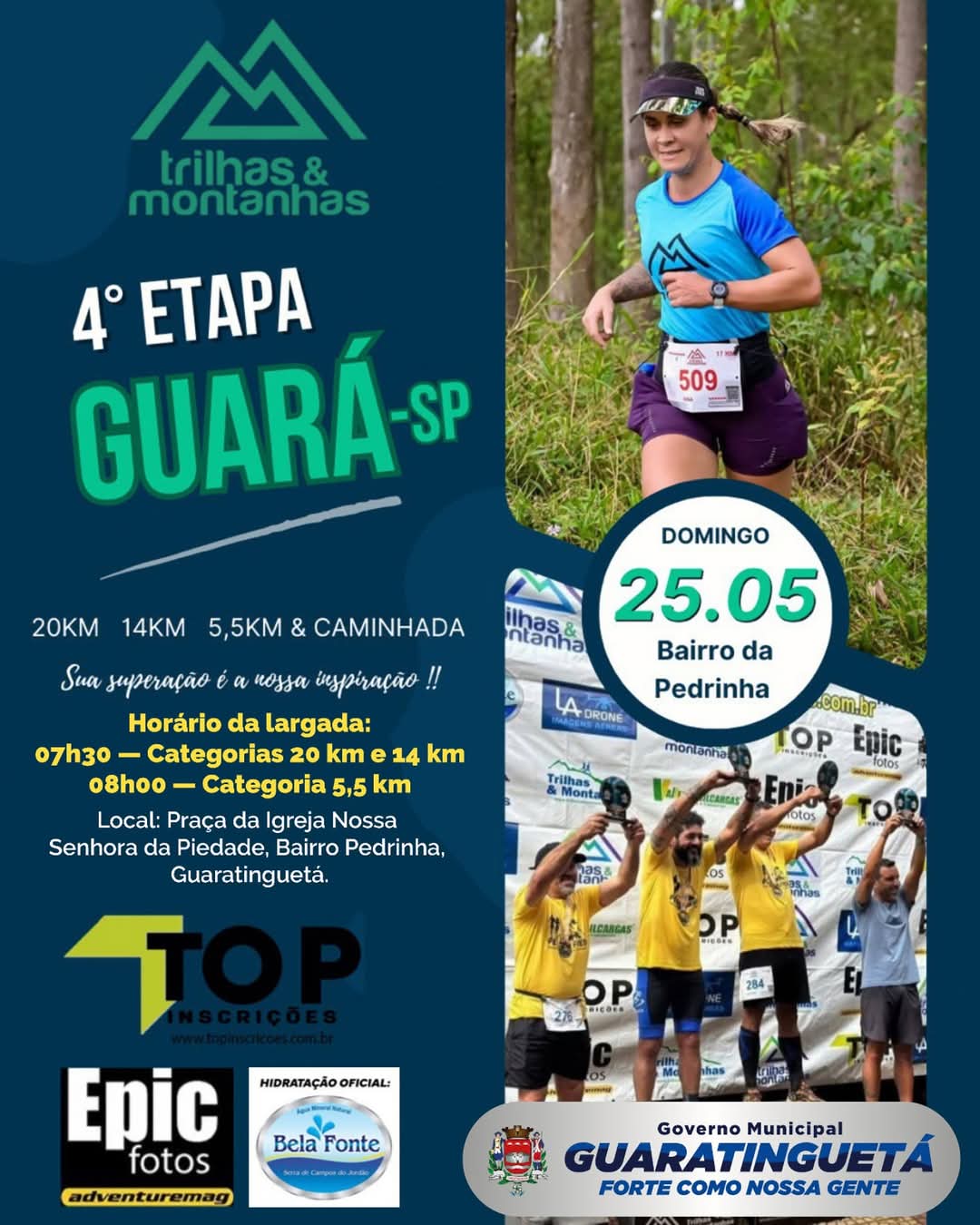 Guará recebe evento esportivo na Serra da Mantiqueira