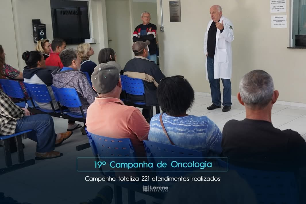 Campanha de Prevenção ao Câncer totaliza 221 atendimentos realizados em Lorena