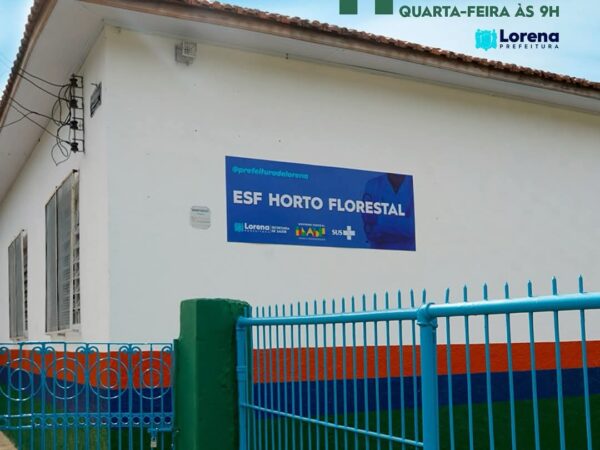 ESF do Horto Florestal será reinaugurada nesta quarta-feira (11)