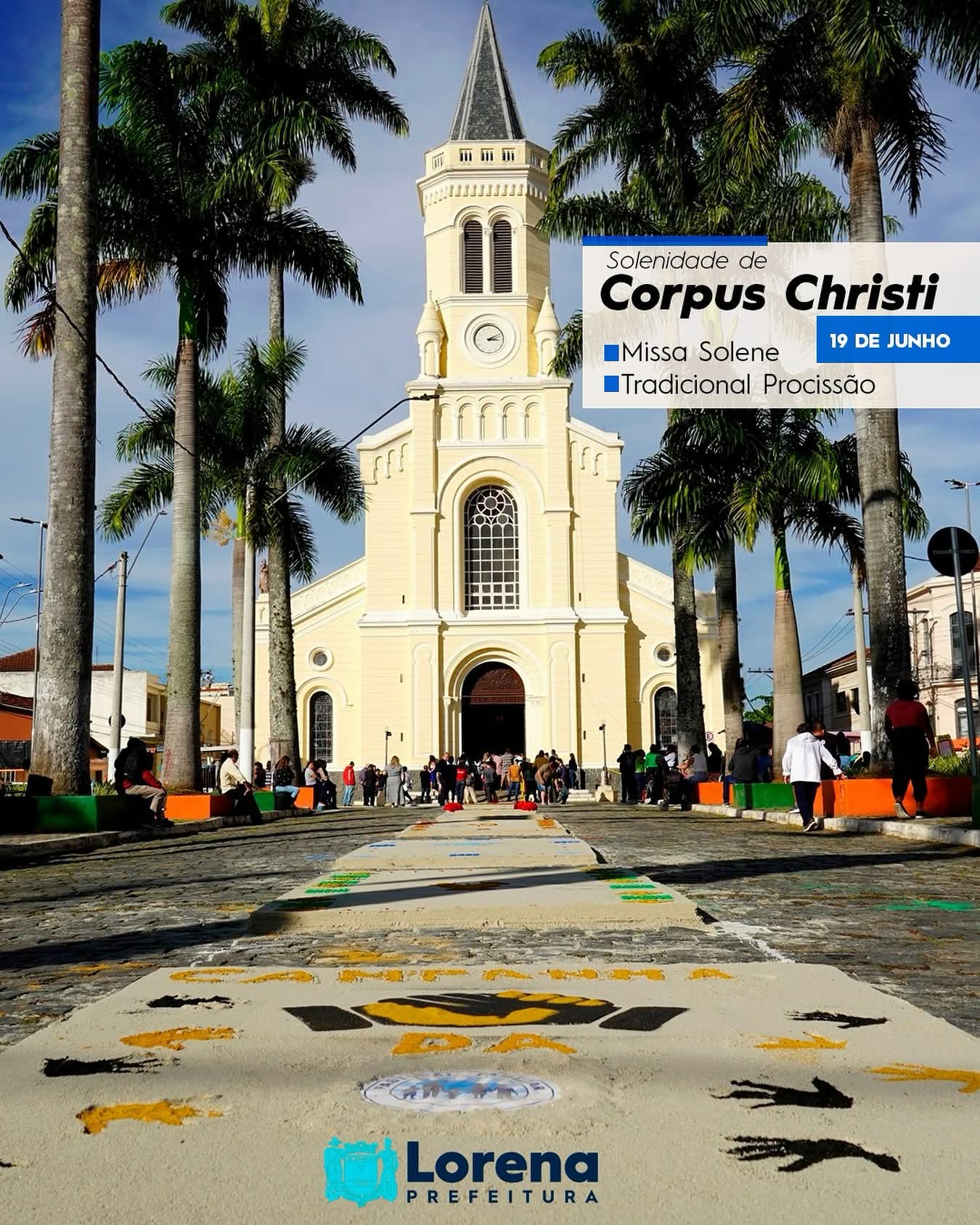 Catedral de Nossa Senhora da Piedade realiza solenidade no dia de Corpus Christi
