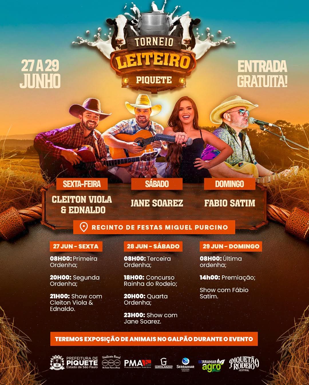 Torneio Leiteiro está de volta em Piquete