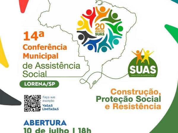 Lorena realiza a 14ª Conferência Municipal de Assistência Social