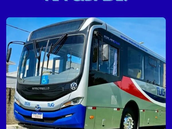 Novos ônibus entram em circulação no transporte coletivo urbano a partir de 14 de julho, em Guará