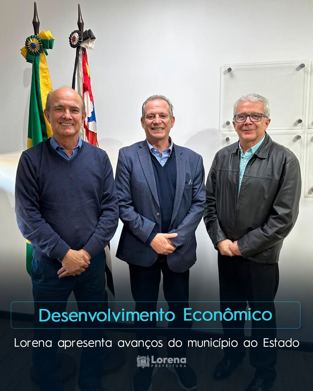 Lorena apresenta avanços econômicos em reunião na Secretaria de Desenvolvimento do Estado