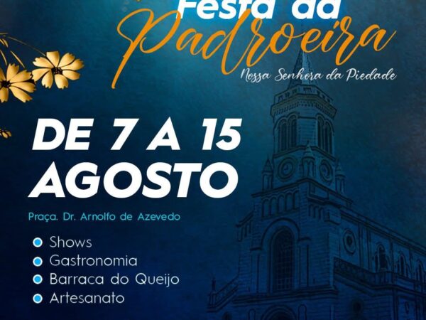 Confira a programação da Festa da Padroeira 2025