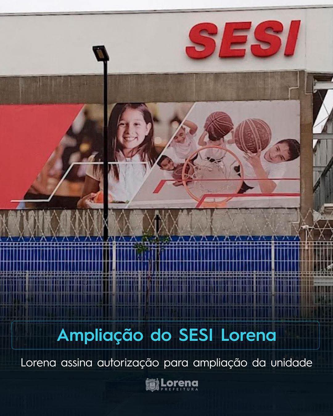 Prefeito assina projeto de autorização para ampliação da unidade do SESI em Lorena