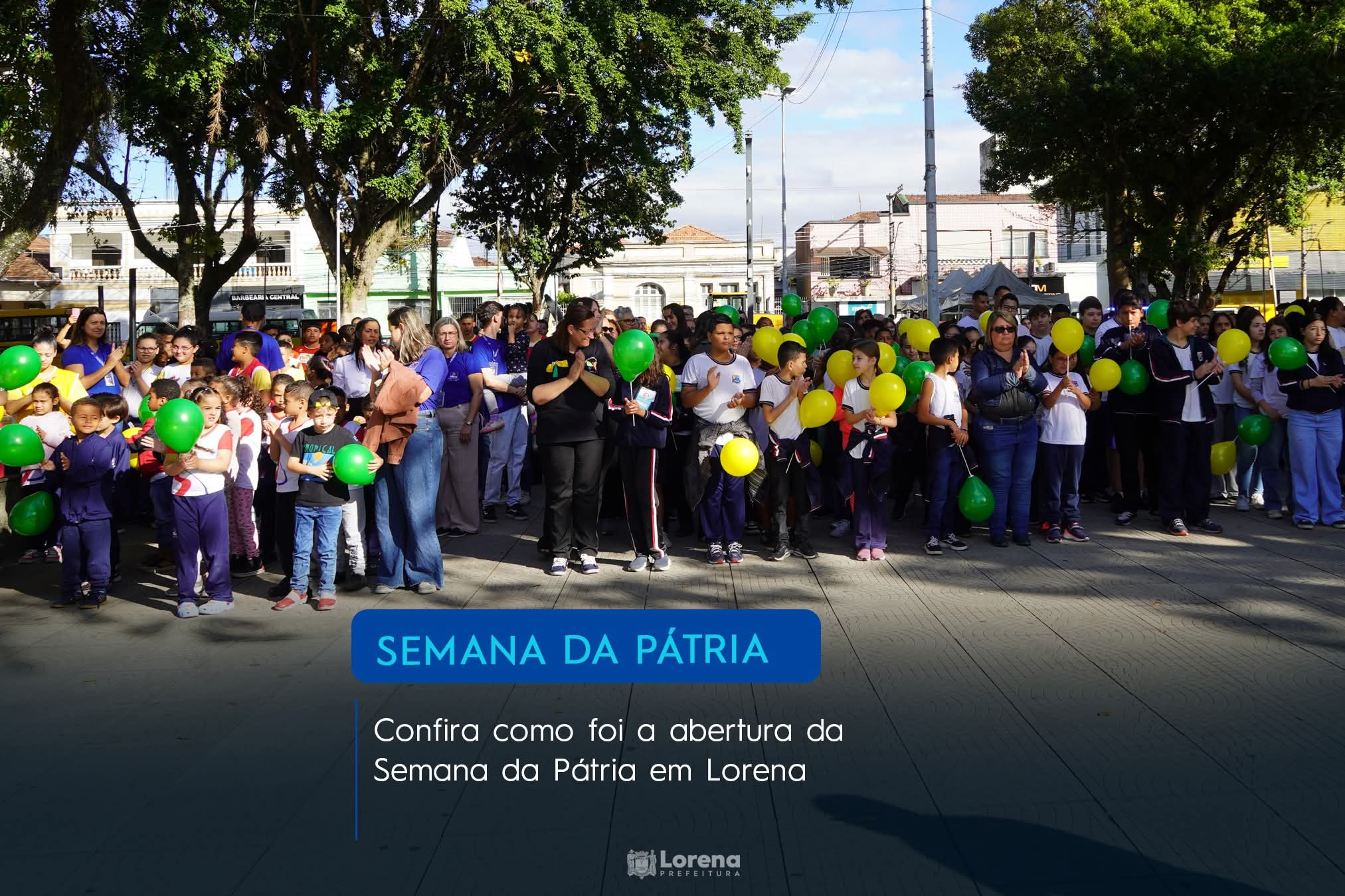 Confira como foi a abertura da Semana da Pátria em Lorena