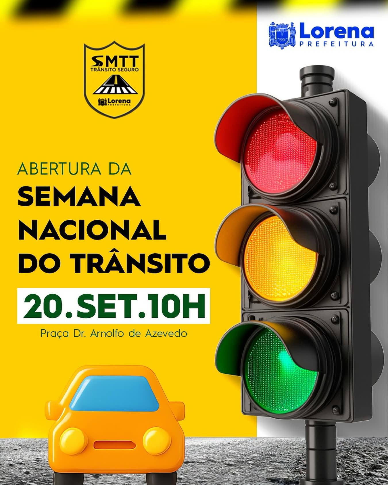 Lorena realiza Semana Nacional do Trânsito