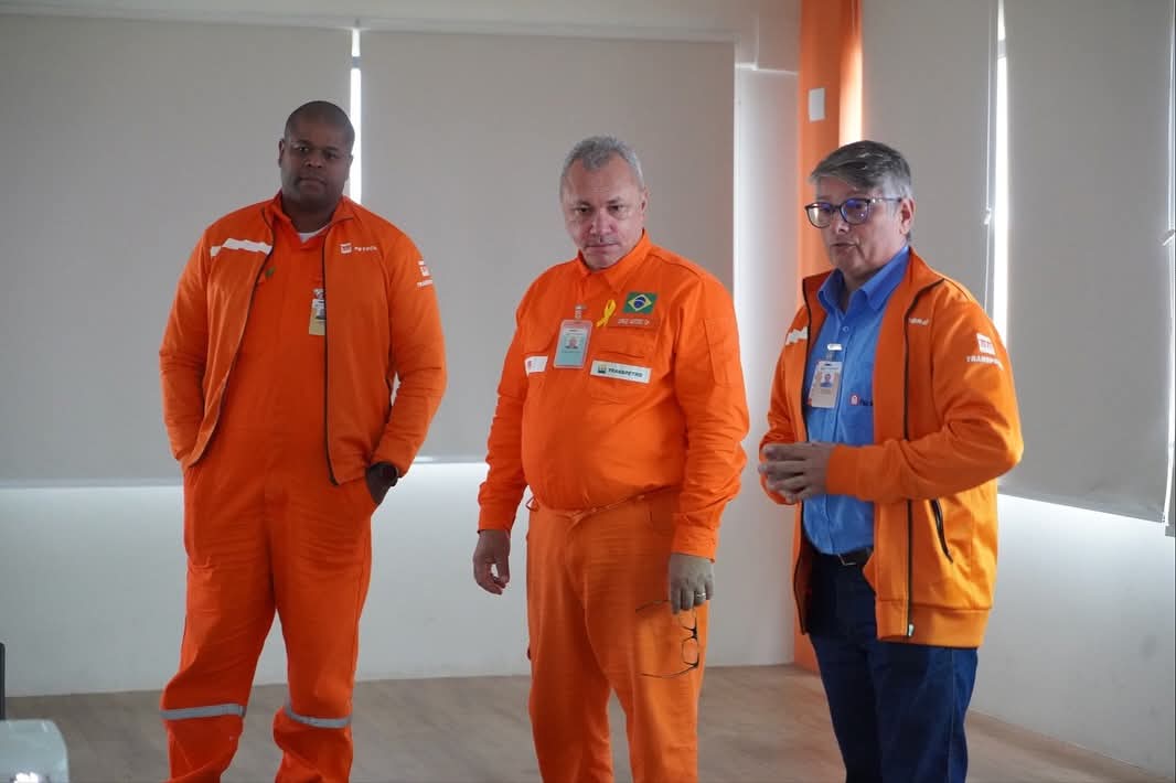 Defesa Civil recebe treinamento de segurança sobre a faixa de dutos com a Transpetro