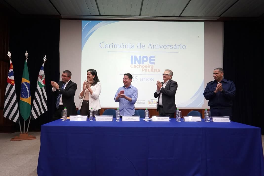 Prefeitura de Lorena marca presença na celebração aos 55 anos do INPE em Cachoeira Paulista