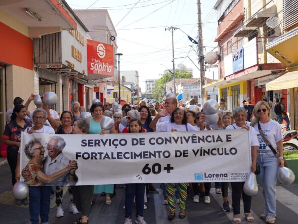 Lorena realiza celebração ao Dia Nacional da Pessoa Idosa