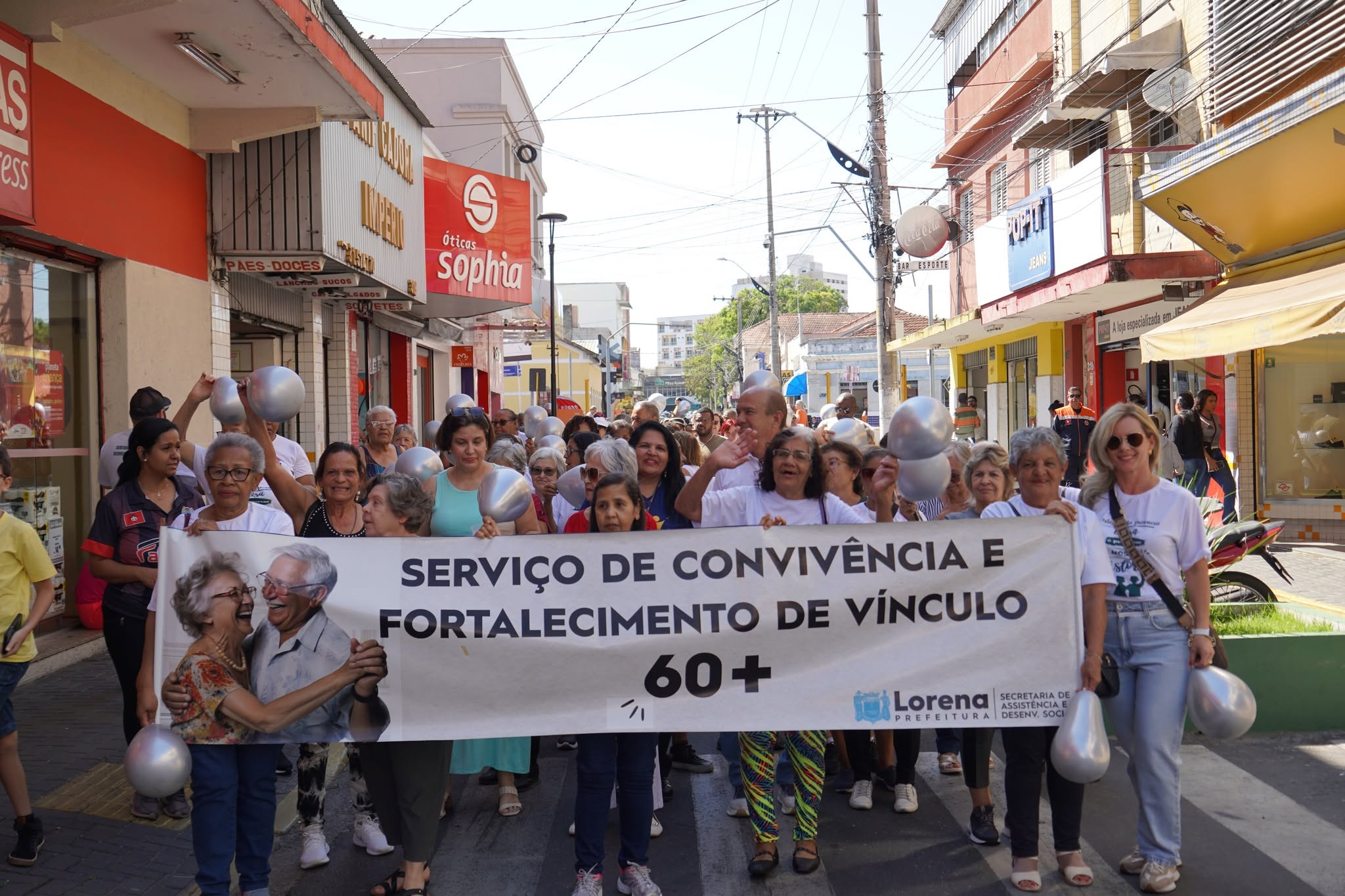 Lorena realiza celebração ao Dia Nacional da Pessoa Idosa