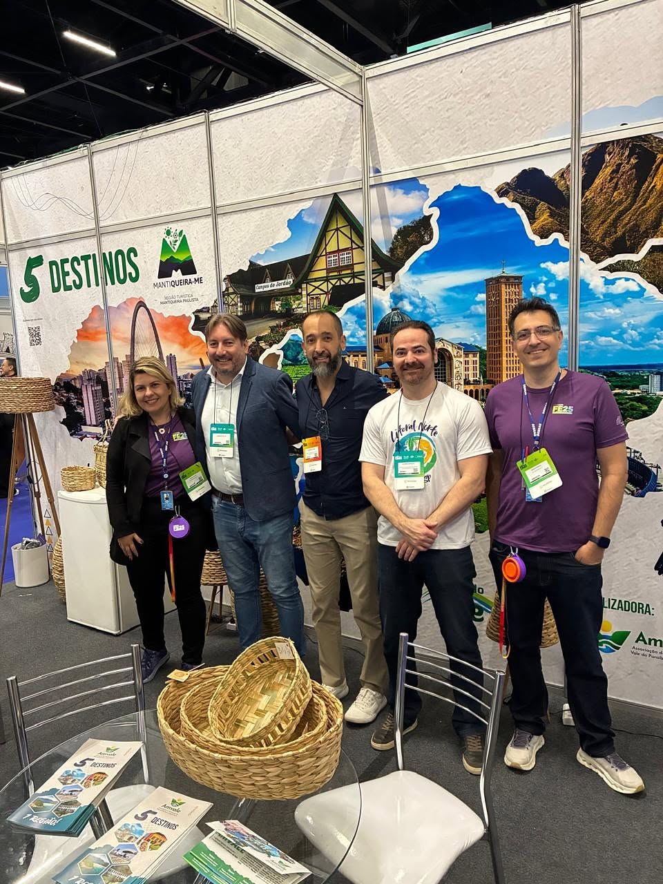 Prefeitura de Guaratinguetá marca presença na Feira do Empreendedor 2025 do SEBRAE