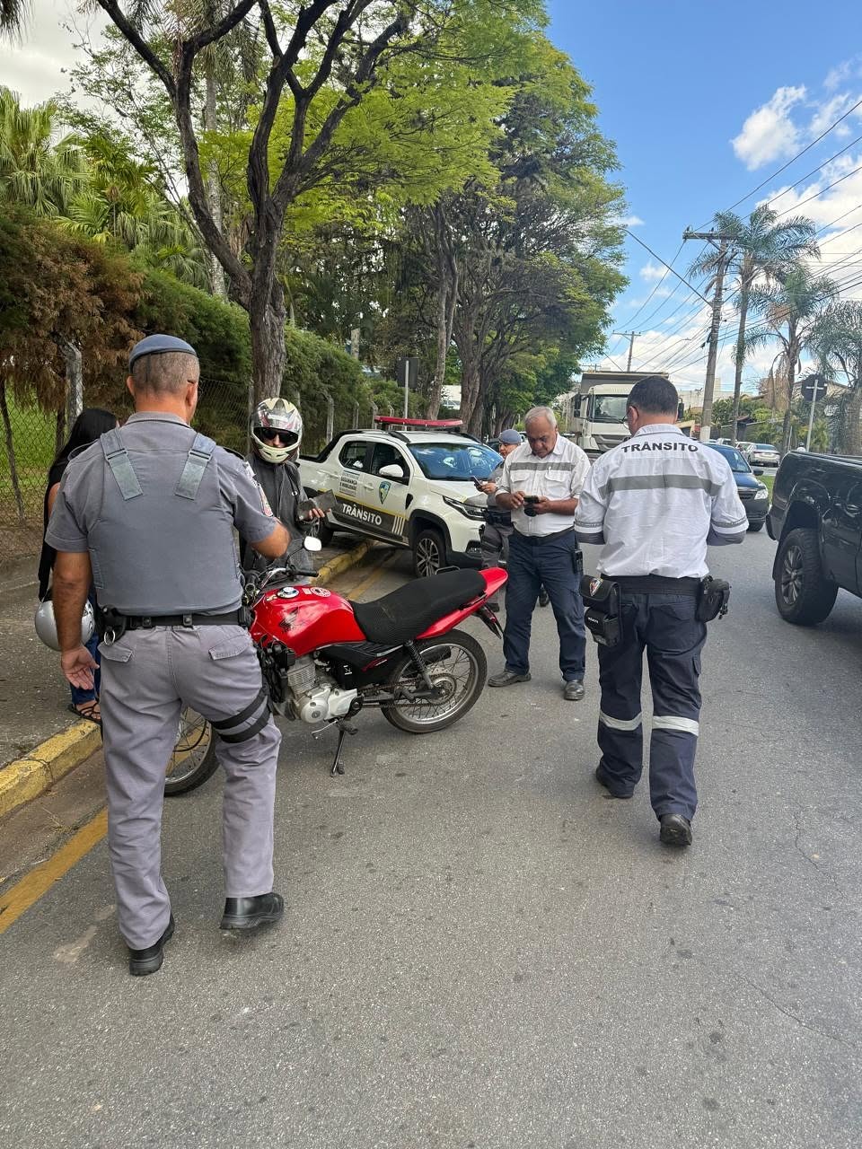 Operação de Fiscalização de Trânsito em Guaratinguetá