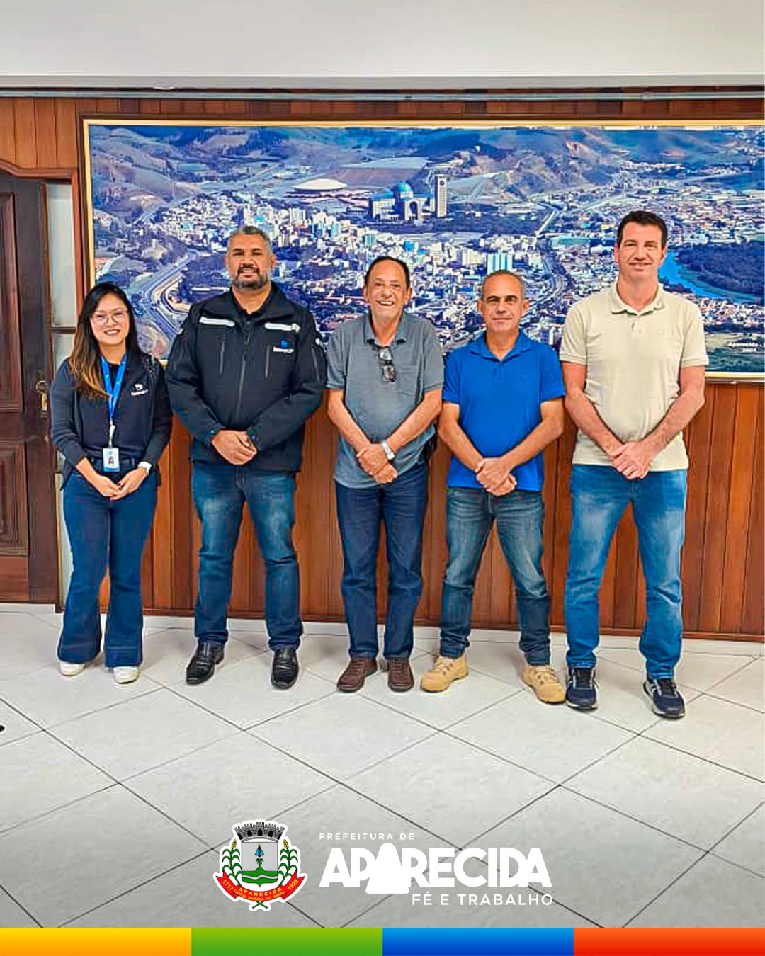 Mais integração e segurança no trânsito de Aparecida