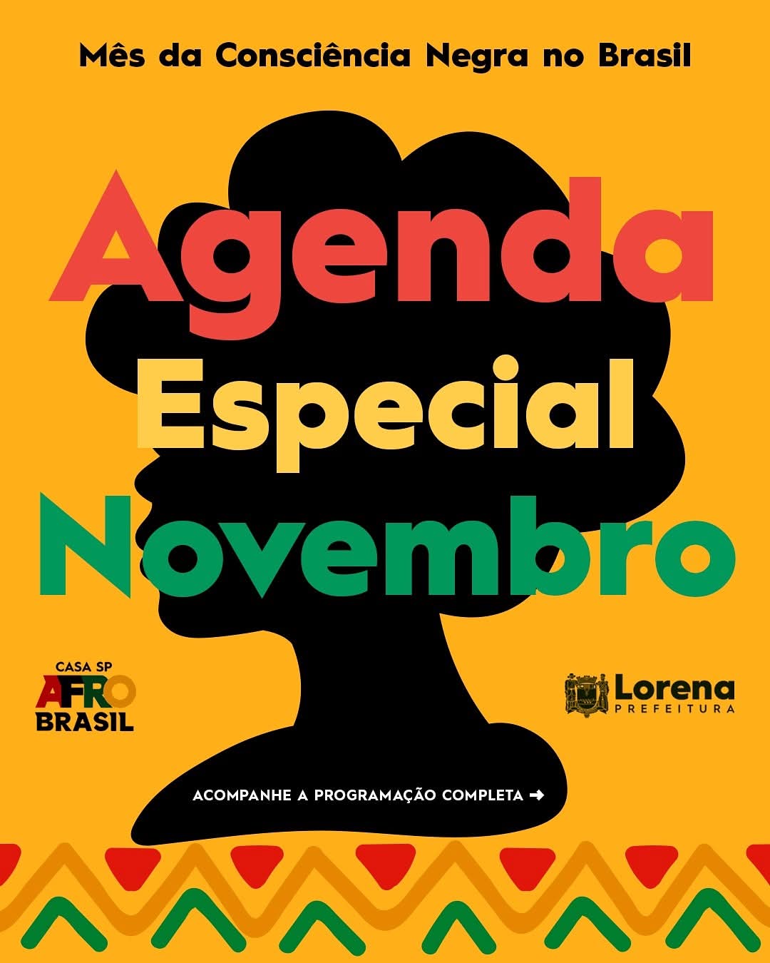 Confira a Agenda Especial da Casa Afro de Lorena para o mês de novembro