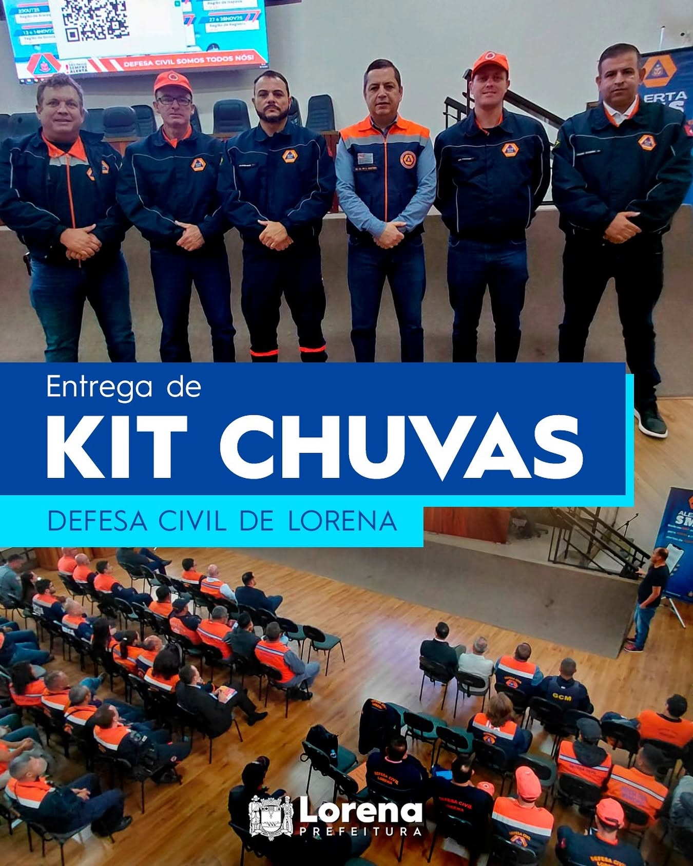 Defesa Civil de Lorena participa do Treinamento SP Sempre Alerta