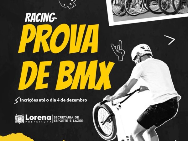 Participe da Prova de BMX Racing no CSU de Lorena