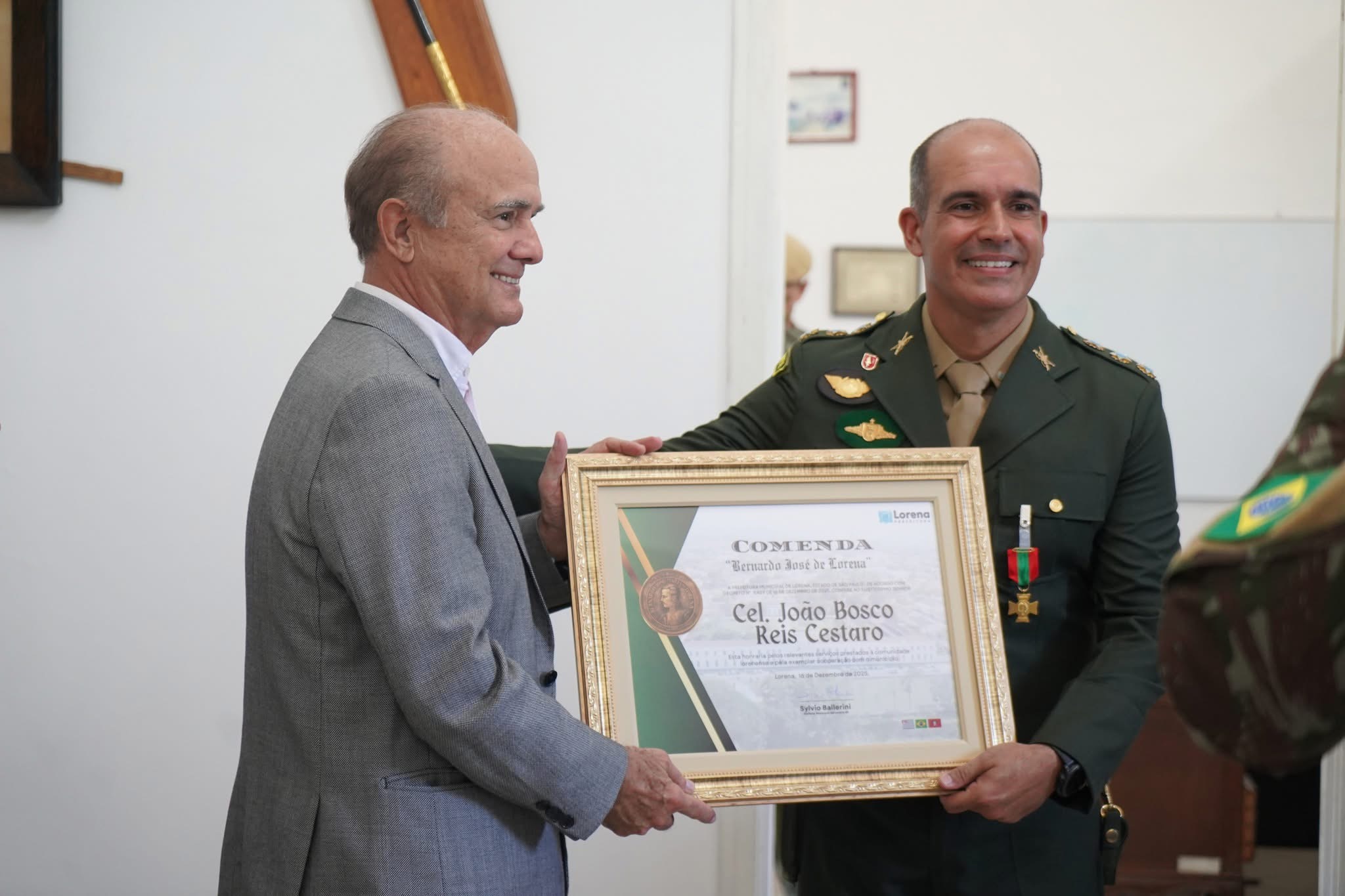 Novo comandante do 5º BIAMV assume a Unidade Militar em 2026