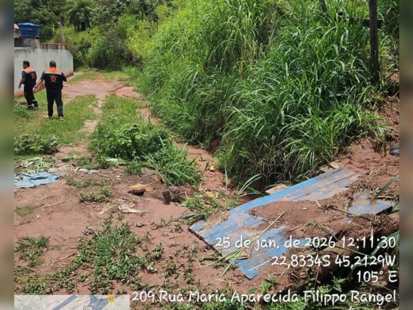 Defesa Civil nas ruas de Aparecida
