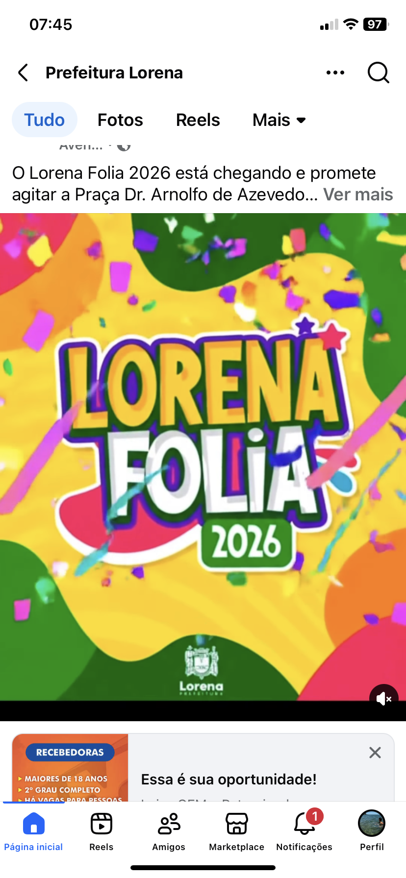 O Lorena Folia 2026 está chegando