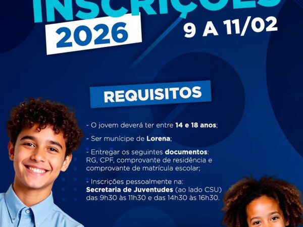 Guarda Mirim abre vagas em Lorena