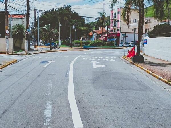 Mudança no trânsito de Aparecida