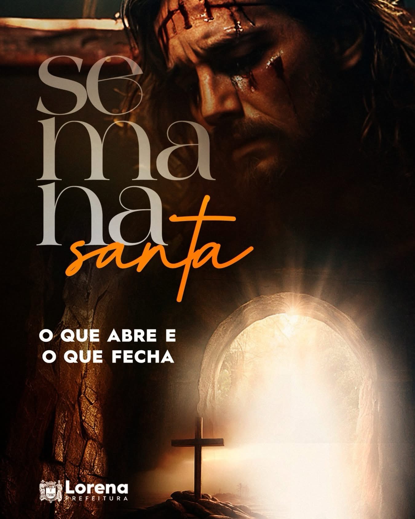 Confira o que abre e o que fecha na Semana Santa em Lorena