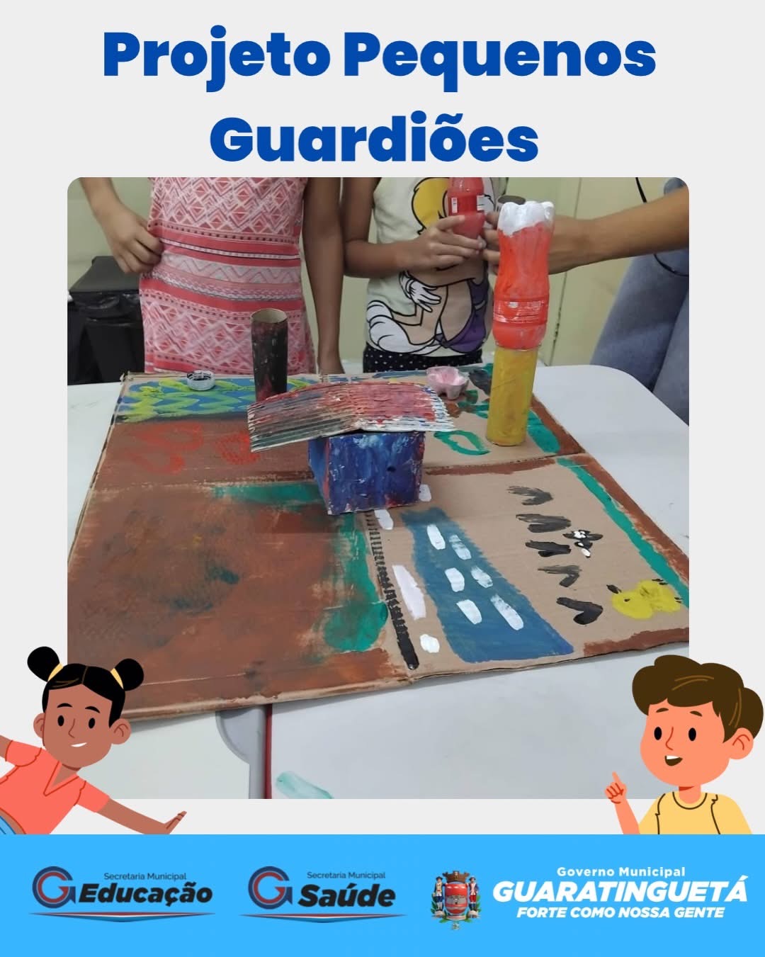 Projeto Pequenos Guardiões contra a dengue, em Guará