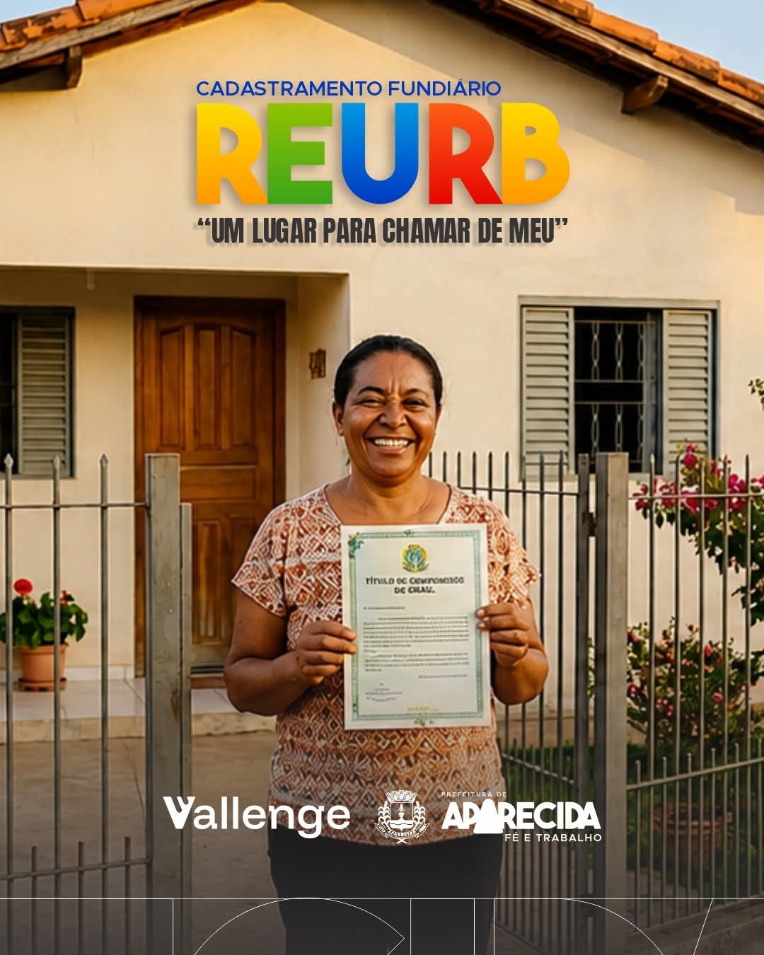 Aparecida realiza mais uma etapa da regularização fundiária