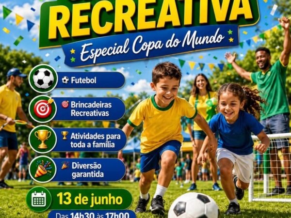 Lorena recebe Caravana Recreativa especial da Copa do Mundo neste sábado (13)