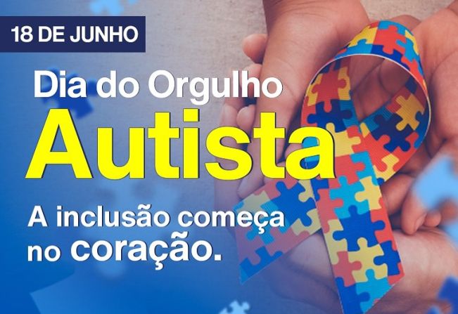 Lorena realiza ação sobre o Dia do Orgulho Autista