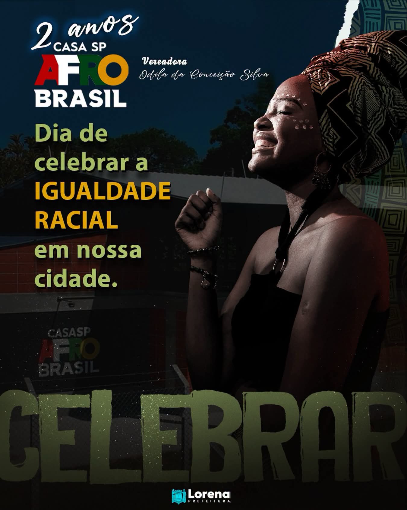 Casa SP Afro Brasil celebra 2 anos de existência em Lorena