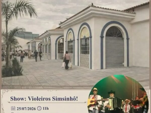Música no Mercado de Guará neste sábado (25)