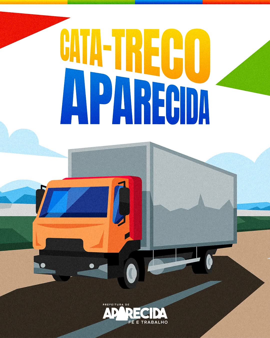 Cata-Treco está de volta com cronograma mensal, em Aparecida