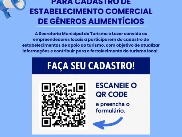 Secretaria de Turismo e Lazer de Guará realiza cadastro de estabelecimentos comerciais
