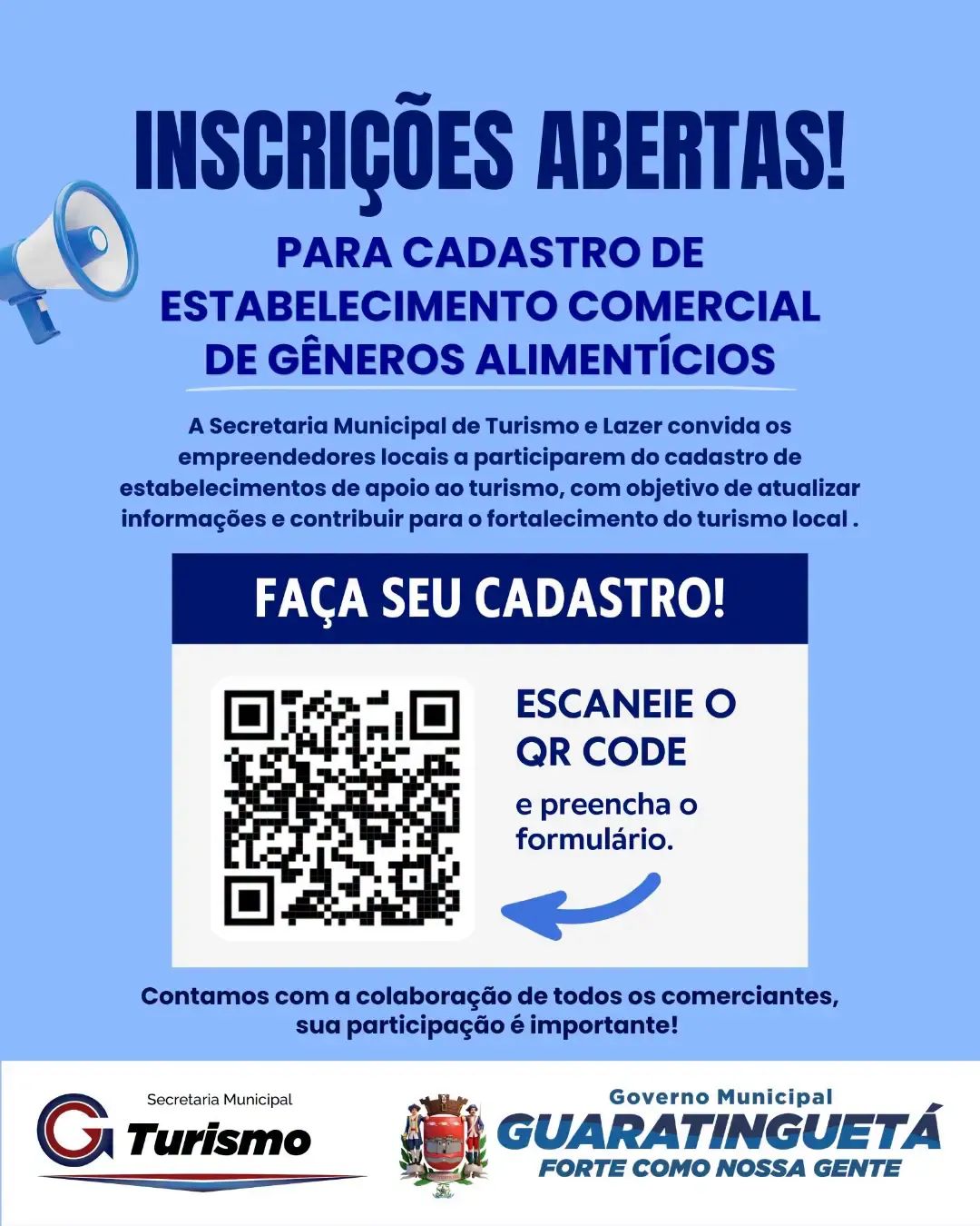Secretaria de Turismo e Lazer de Guará realiza cadastro de estabelecimentos comerciais