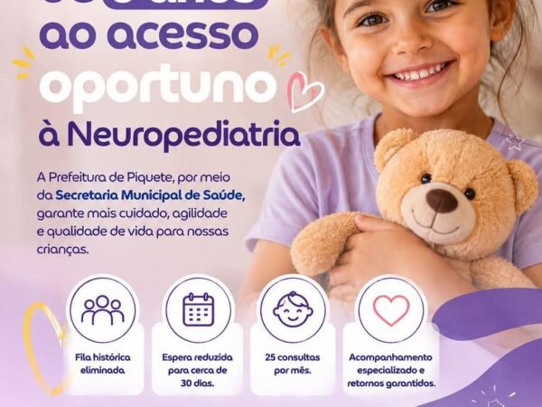 Da espera de seis anos ao acesso oportuno à Neuropediatria, em Piquete